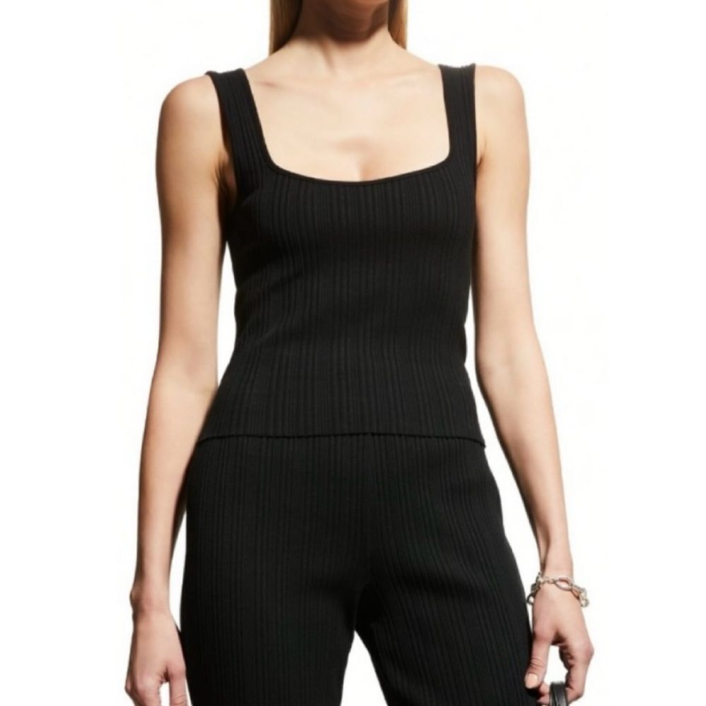 Vince Knit Square Neck Tank XL